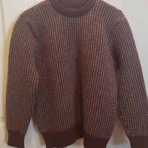New L.L. Bean Medium Matinicus Rock Wool Sweater
